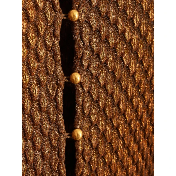 Schiaparelli Snake Scale Trompe L'Oeil Dress Dresses in Schiaparelli Authentic Luxury Fashion at Coveti