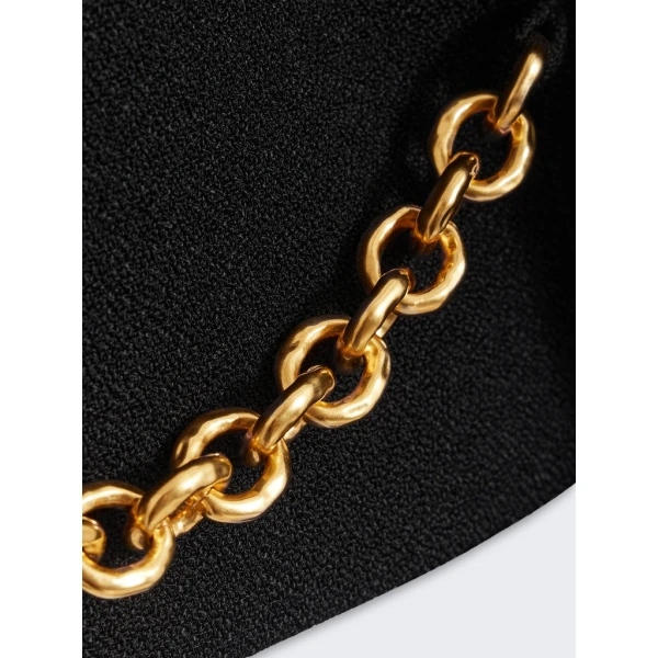 Schiaparelli Square-Shouldered Collarless Jacket Jackets in Schiaparelli Authentic Luxury Fashion at Coveti