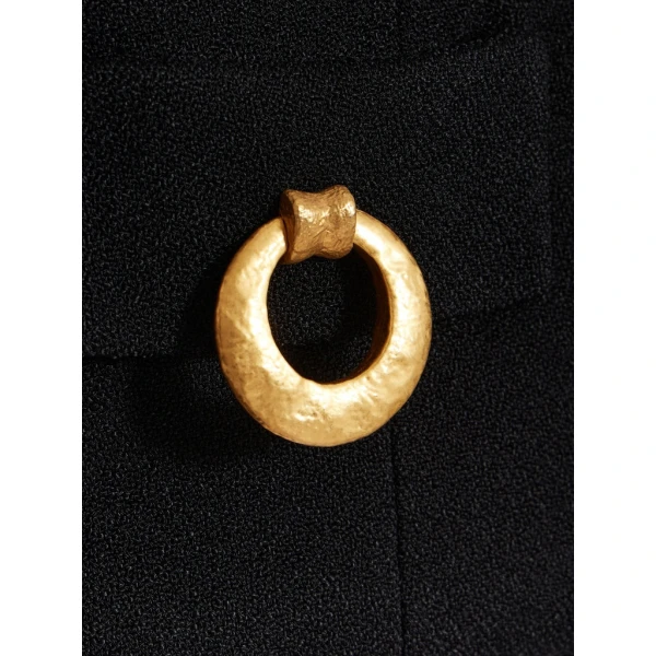 Schiaparelli Square-Shouldered Collarless Jacket Jackets in Schiaparelli Authentic Luxury Fashion at Coveti