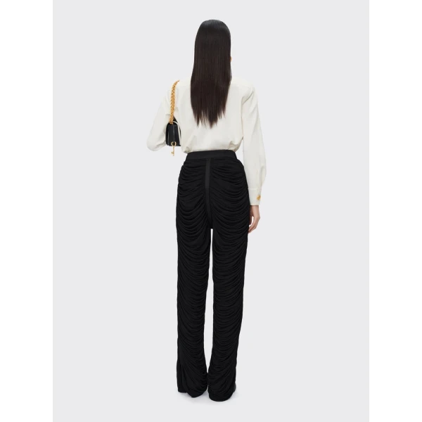 Schiaparelli Straight Bijoux Buttons Shirt Tops in Schiaparelli Authentic Luxury Fashion at Coveti