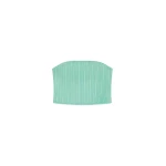 Schiaparelli Strapless Leather Top Tops in Schiaparelli Authentic Luxury Fashion at Coveti