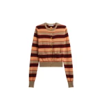 Schiaparelli Striped Cardigan Knitwear in Schiaparelli Authentic Luxury Fashion at Coveti