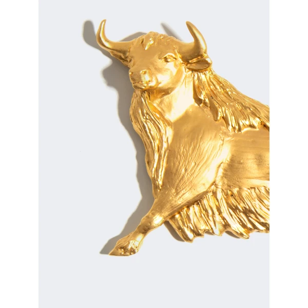 Schiaparelli Taurus Brooch, view 2