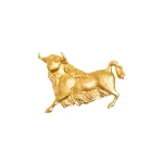 Schiaparelli Taurus Brooch