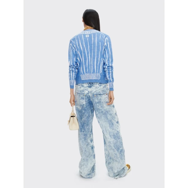 Schiaparelli Trompe L'Oeil Cardigan Knitwear in Schiaparelli Authentic Luxury Fashion at Coveti
