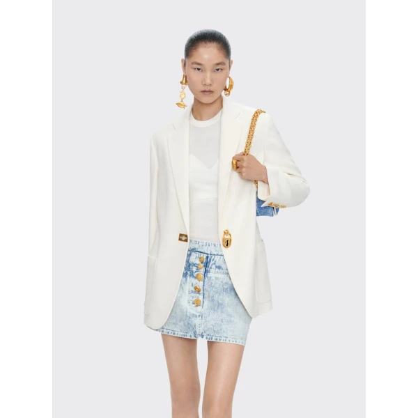 Schiaparelli Trompe L'Oeil Corset Top Tops in Schiaparelli Authentic Luxury Fashion at Coveti