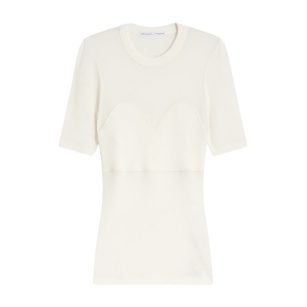 Schiaparelli Trompe L'Oeil Corset Top Tops in Schiaparelli Authentic Luxury Fashion at Coveti