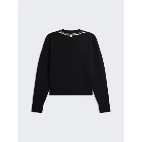 Schiaparelli Trompe L'Oeil Jumper Knitwear in Schiaparelli Authentic Luxury Fashion at Coveti