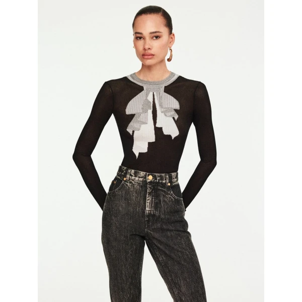 Schiaparelli Trompe L'Oeil Jumper Knitwear in Schiaparelli Authentic Luxury Fashion at Coveti
