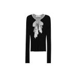 Schiaparelli Trompe L'Oeil Jumper Knitwear in Schiaparelli Authentic Luxury Fashion at Coveti