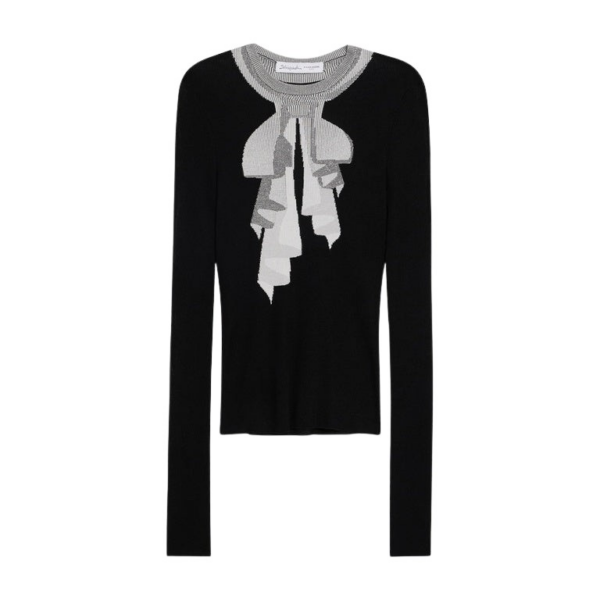Schiaparelli Trompe L'Oeil Jumper Knitwear in Schiaparelli Authentic Luxury Fashion at Coveti