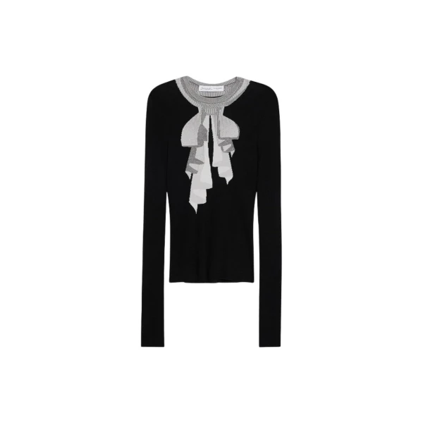 Schiaparelli Trompe L'Oeil Jumper Knitwear in Schiaparelli Authentic Luxury Fashion at Coveti