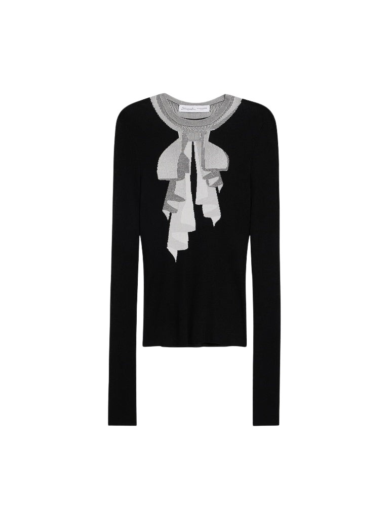 Schiaparelli Trompe L'Oeil Jumper Knitwear in Schiaparelli Authentic Luxury Fashion at Coveti