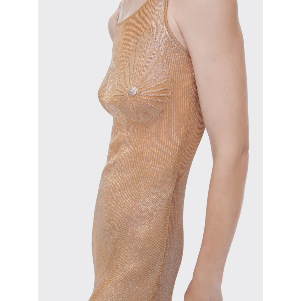 Schiaparelli Trompe-L'Oeil Mesh Dress Dresses in Schiaparelli Authentic Luxury Fashion at Coveti