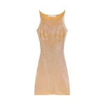 Schiaparelli Trompe-L'Oeil Mesh Dress Dresses in Schiaparelli Authentic Luxury Fashion at Coveti