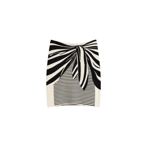 Schiaparelli Trompe L'Oeil Pareo Skirt Skirts in Schiaparelli Authentic Luxury Fashion at Coveti