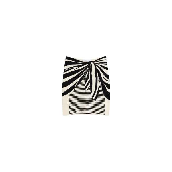 Schiaparelli Trompe L'Oeil Pareo Skirt Skirts in Schiaparelli Authentic Luxury Fashion at Coveti