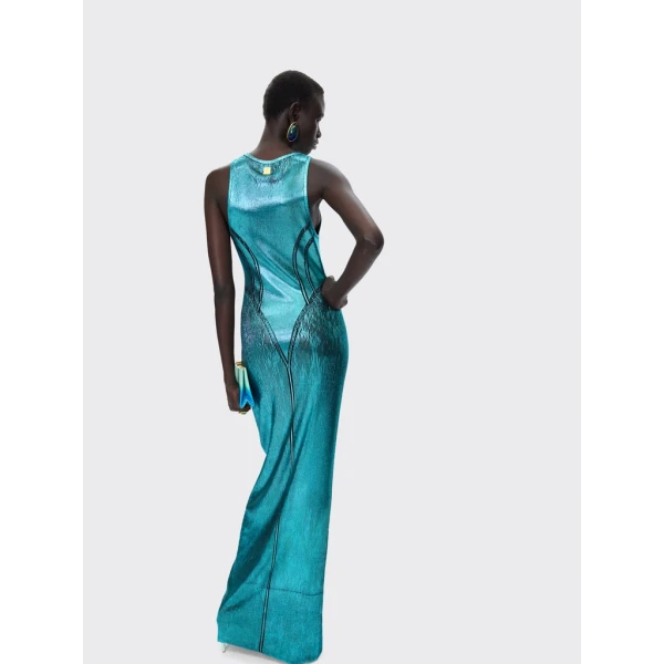 Schiaparelli Trompe-L'Oeil Swimming Costume Dress Dresses in Schiaparelli Authentic Luxury Fashion at Coveti