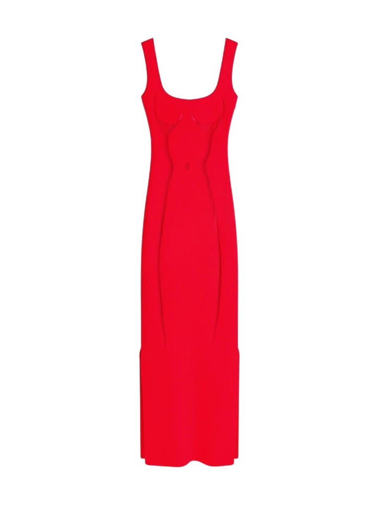 Schiaparelli-Trompe-LOeil-Tank-Dress40571_nobg Schiaparelli Trompe L'Oeil Tank Dress Dresses in Schiaparelli Authentic Luxury Fashion at Coveti
