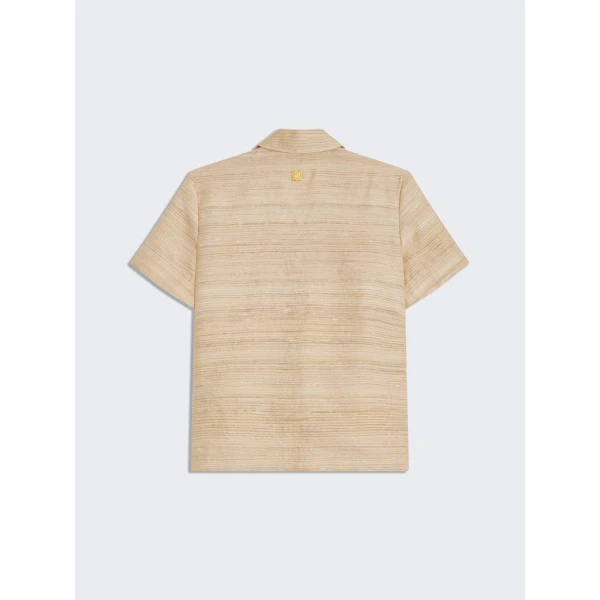 Schiaparelli Tussah Short-Sleeved Shirt Tops in Schiaparelli Authentic Luxury Fashion at Coveti
