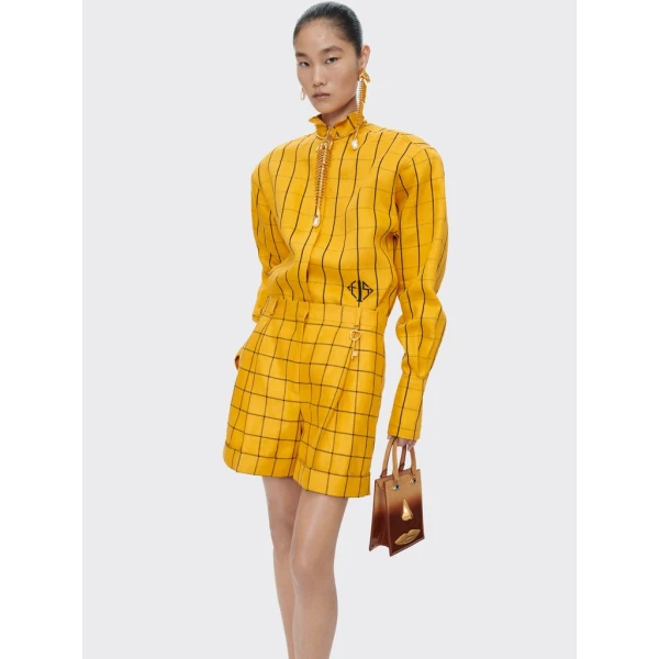 Schiaparelli Tuxedo Shirt Tops in Schiaparelli Authentic Luxury Fashion at Coveti