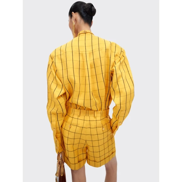 Schiaparelli Tuxedo Shirt Tops in Schiaparelli Authentic Luxury Fashion at Coveti