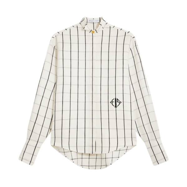 Schiaparelli Tuxedo Shirt Tops in Schiaparelli Authentic Luxury Fashion at Coveti