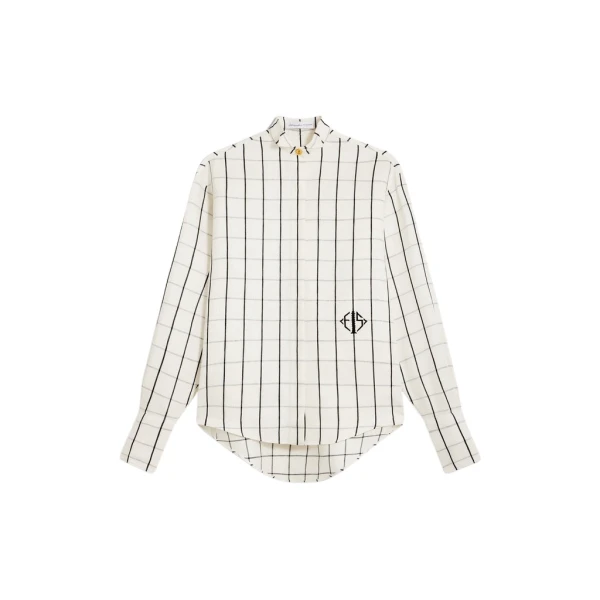 Schiaparelli Tuxedo Shirt Tops in Schiaparelli Authentic Luxury Fashion at Coveti