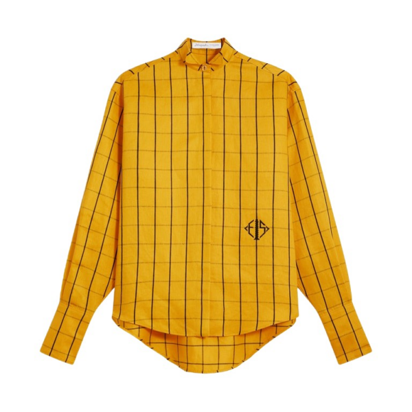 Schiaparelli Tuxedo Shirt Tops in Schiaparelli Authentic Luxury Fashion at Coveti