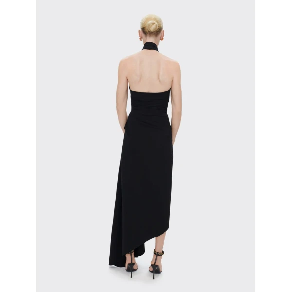 Schiaparelli Twisted Bijou Halter Dress Dresses in Schiaparelli Authentic Luxury Fashion at Coveti