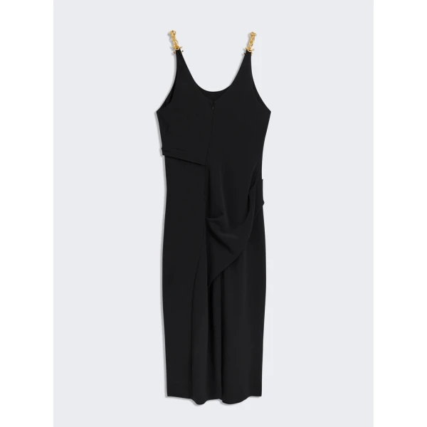 Schiaparelli Twisted Bijoux Dress Dresses in Schiaparelli Authentic Luxury Fashion at Coveti