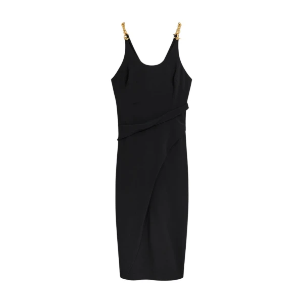 Schiaparelli Twisted Bijoux Dress Dresses in Schiaparelli Authentic Luxury Fashion at Coveti