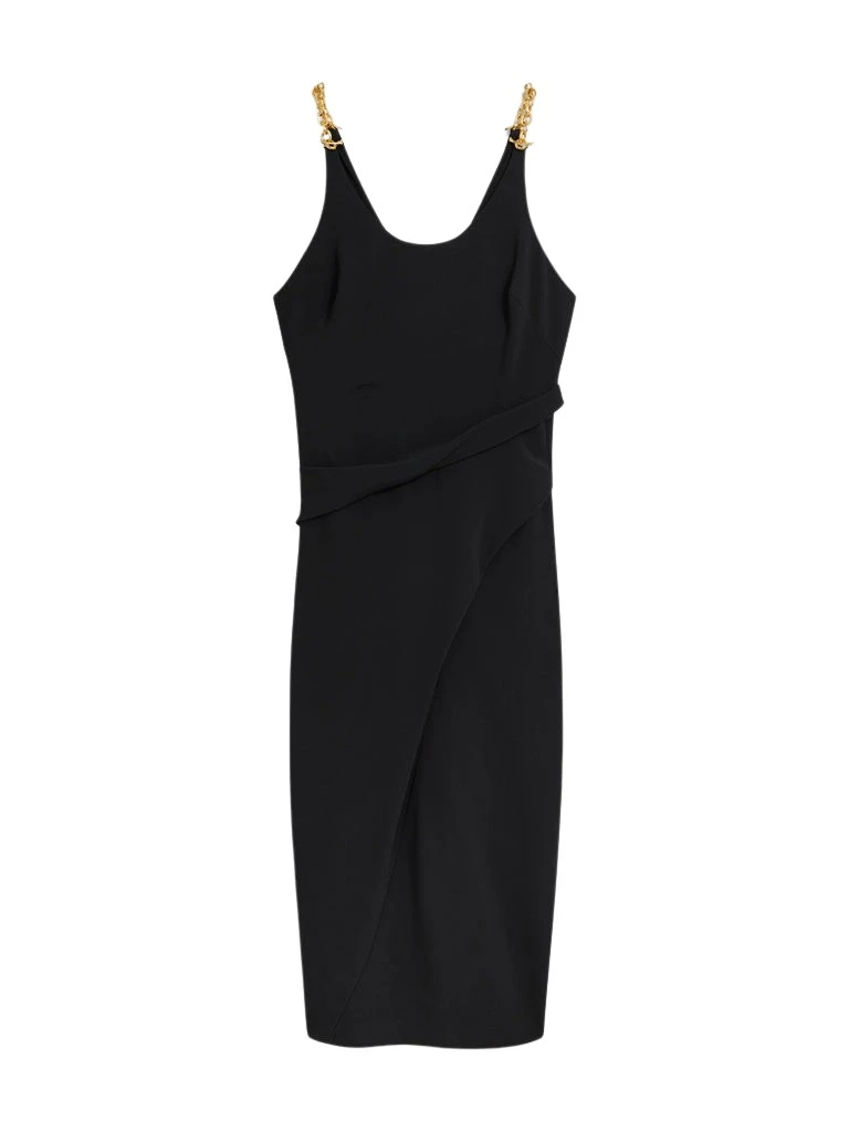 Schiaparelli-Twisted-Bijoux-Dress-319687_nobg Schiaparelli Twisted Bijoux Dress Dresses in Schiaparelli Authentic Luxury Fashion at Coveti