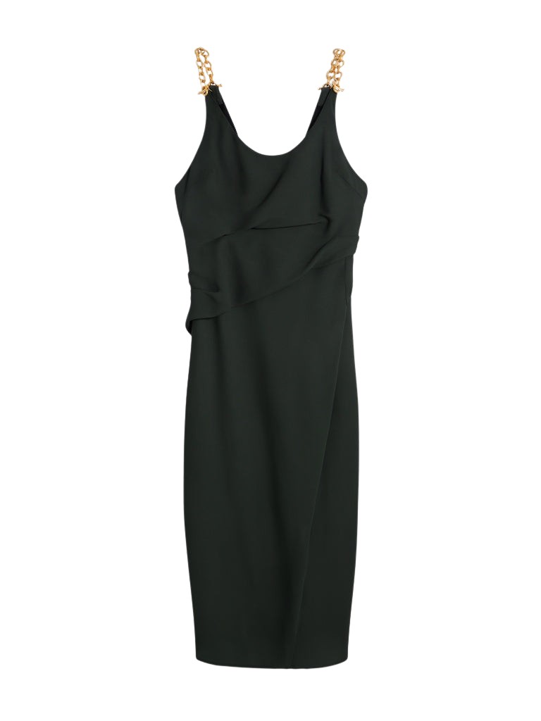 Schiaparelli Twisted Bijoux Dress Dresses in Schiaparelli Authentic Luxury Fashion at Coveti