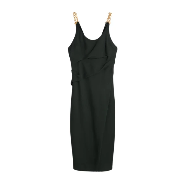 Schiaparelli Twisted Bijoux Dress Dresses in Schiaparelli Authentic Luxury Fashion at Coveti