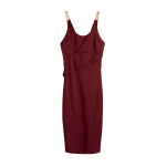 Schiaparelli Twisted Bijoux Dress Dresses in Schiaparelli Authentic Luxury Fashion at Coveti