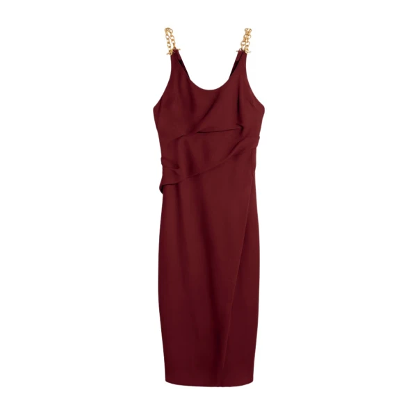 Schiaparelli Twisted Bijoux Dress Dresses in Schiaparelli Authentic Luxury Fashion at Coveti