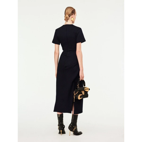 Schiaparelli Twisted Long Dress Dresses in Schiaparelli Authentic Luxury Fashion at Coveti