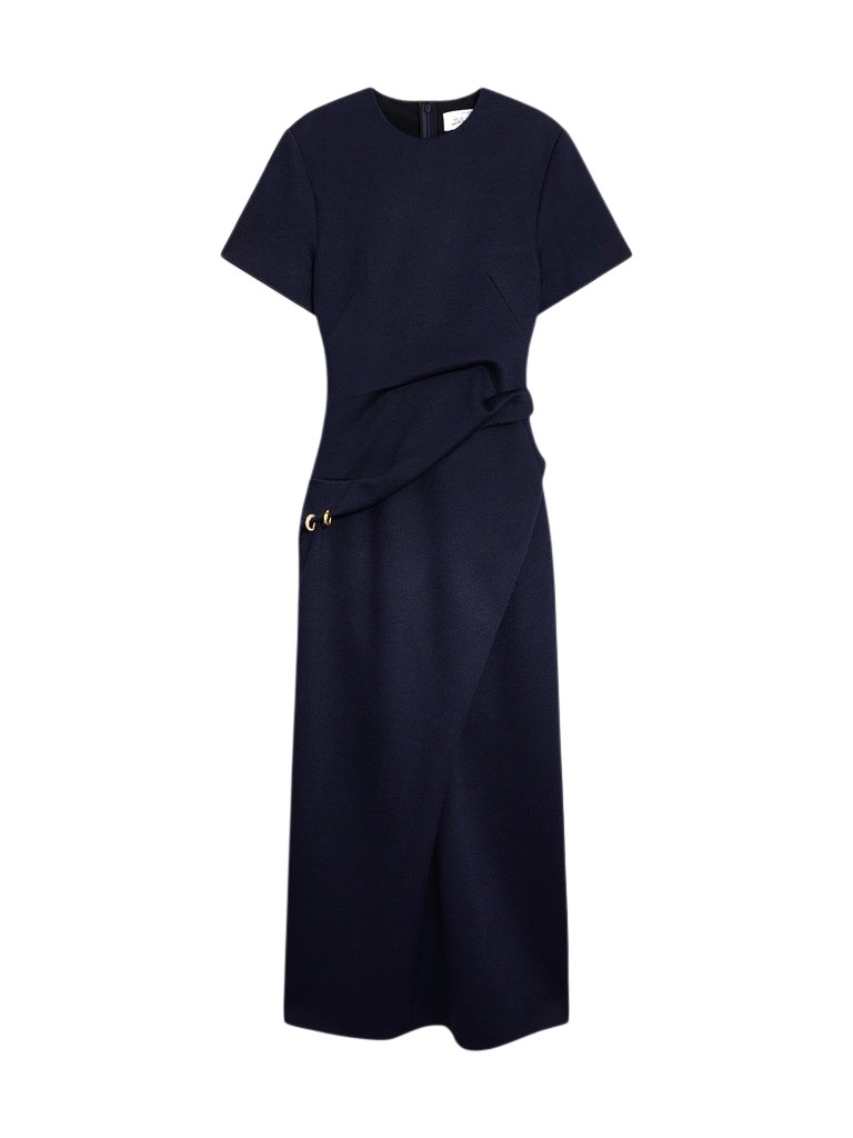 Schiaparelli Twisted Long Dress Dresses in Schiaparelli Authentic Luxury Fashion at Coveti