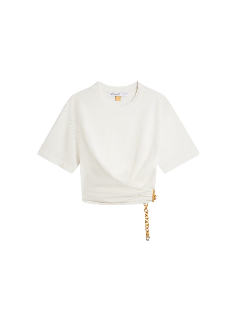 Schiaparelli Twisted T-Shirt Top