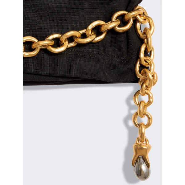 Schiaparelli Twisted T-Shirt Tops in Schiaparelli Authentic Luxury Fashion at Coveti