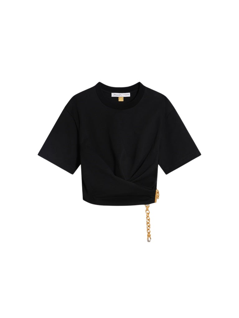 Schiaparelli Twisted T-Shirt Top