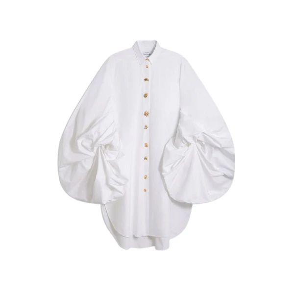 Schiaparelli Volume Shirt Dress Dresses in Schiaparelli Authentic Luxury Fashion at Coveti