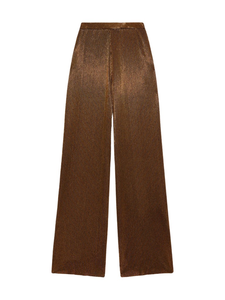 Schiaparelli Wide-Leg Embroidered Pants Pants in Schiaparelli Authentic Luxury Fashion at Coveti