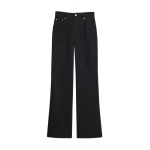 Schiaparelli Wool Bootcut Pants Pants in Schiaparelli Authentic Luxury Fashion at Coveti