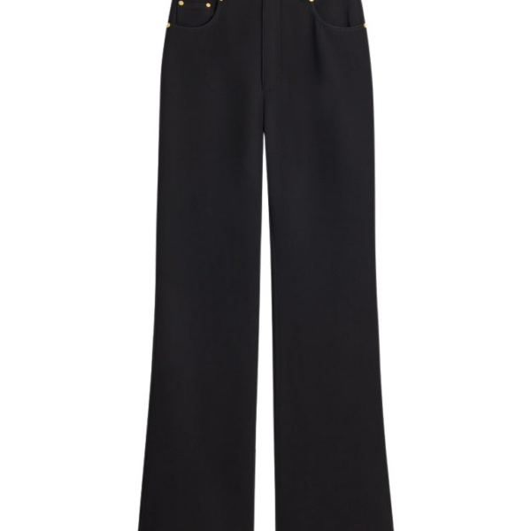 Schiaparelli Wool Bootcut Pants Pants in Schiaparelli Authentic Luxury Fashion at Coveti