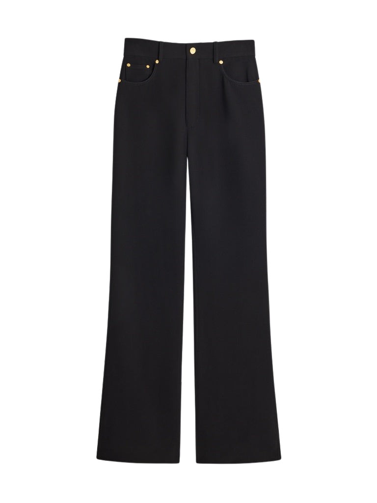 Schiaparelli Wool Bootcut Pants