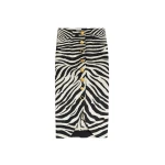 Schiaparelli Zebra Midi Skirt Skirts in Schiaparelli Authentic Luxury Fashion at Coveti