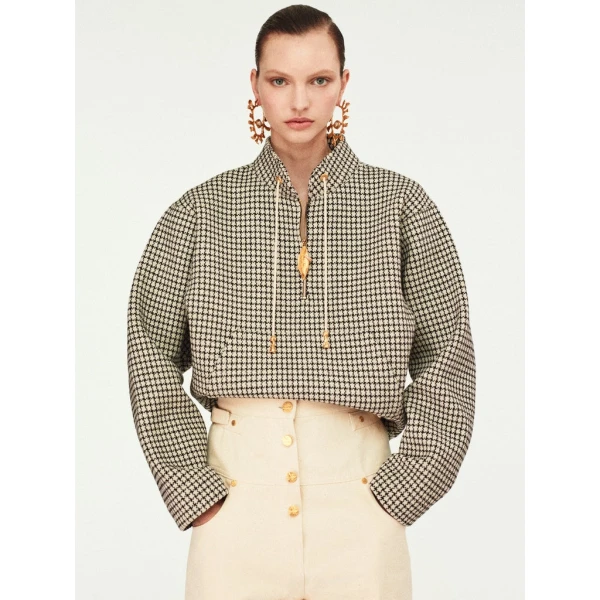Schiaparelli Zip-Up Sweatshirt Hoodies in Schiaparelli Authentic Luxury Fashion at Coveti