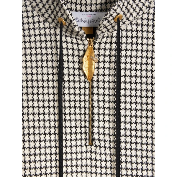 Schiaparelli Zip-Up Sweatshirt Hoodies in Schiaparelli Authentic Luxury Fashion at Coveti